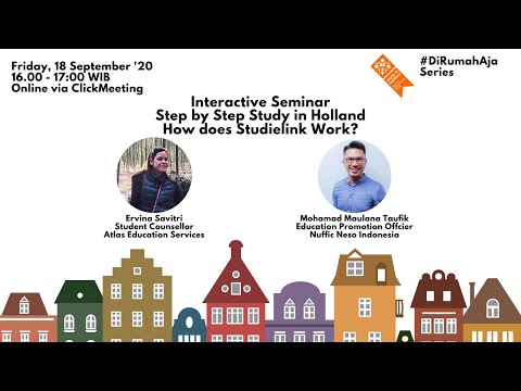Interactive Seminar: Step by Step Study in Holland - How does Studielink Work?