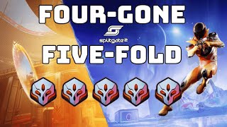 My First Four-Gone & Five-Fold in Splitgate 2!