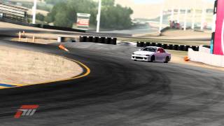 Silvia S15 Drifting - Ebisu style entry on Infinion Raceway