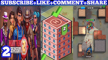 Hunter Assassin 2 - Gameplay Walkthrough chapter  2 stage 1 -10 Part 2 All Levels 1 -10 (iOS)#part2