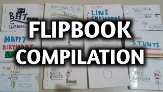 My OLD Flipbook Compilation + NEW Line challenge Flipbook!!