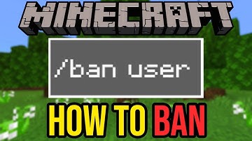 How To Ban People In Minecraft (PS4/Xbox/PE/Bedrock)