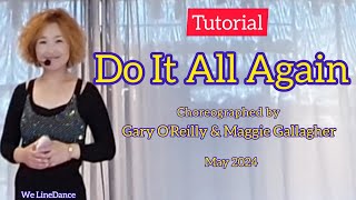 Tutorial  Do It All Again Linedance