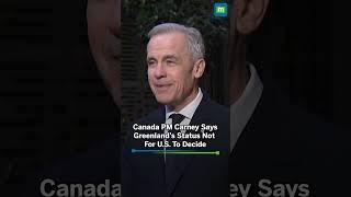 Canada Pm Carney Says Greenlands Status Not For U.s. To Decide