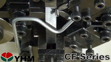 CNC Spring Machine CF series- 0.4mm close wound helical spring-YHM