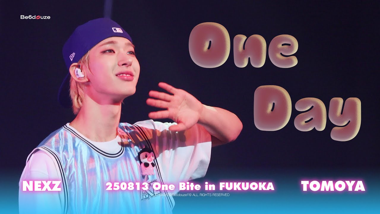 「NEXZ TOMOYA」250813 One Day 토모야 직캠 NEXZ LIVE TOUR 2025 