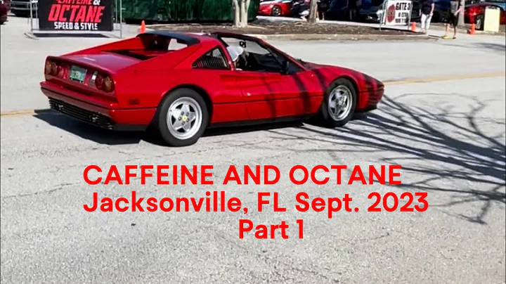 Caffeine and Octane Jacksonville Florida Part 1 #corvette #mustang #porsche #ferrari