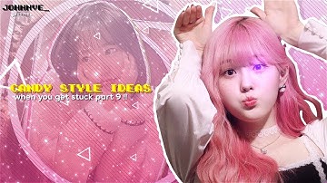 candy style transitions, texts and effects to use when you get stuck! part 9