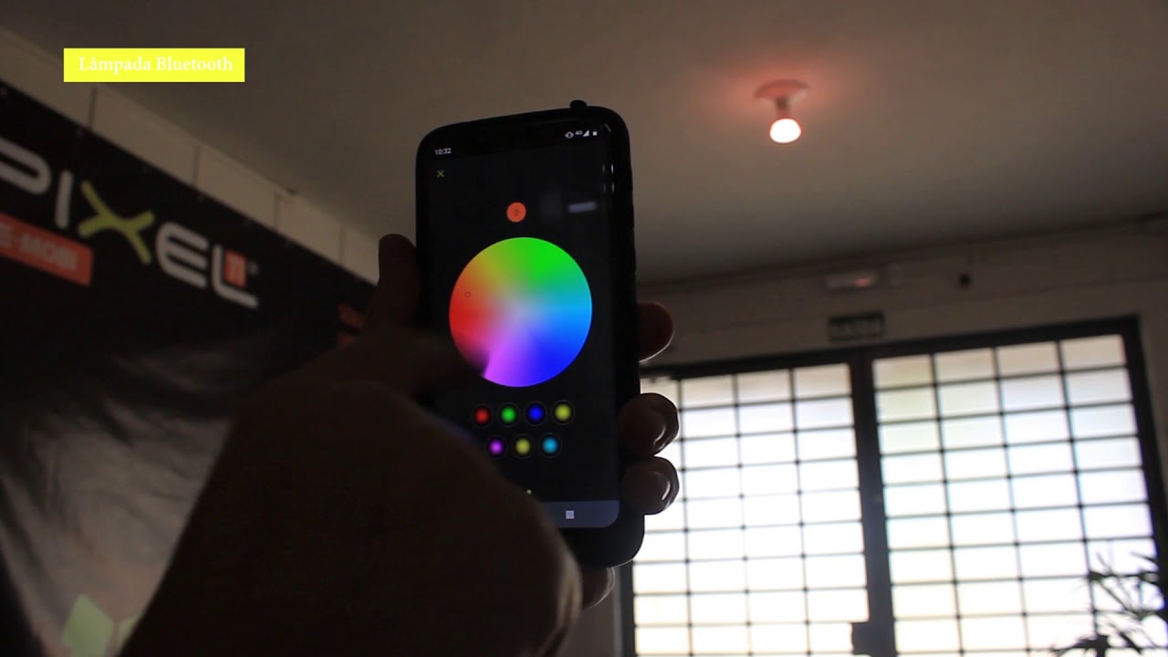 Lâmpada Bluetooth - Pixel TI