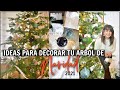 COMO DECORAR UN ARBOL DE NAVIDAD 2021!  IDEAS y TIPS TODO PASO A PASO 2021 | Christmas Tree Decor  ✨