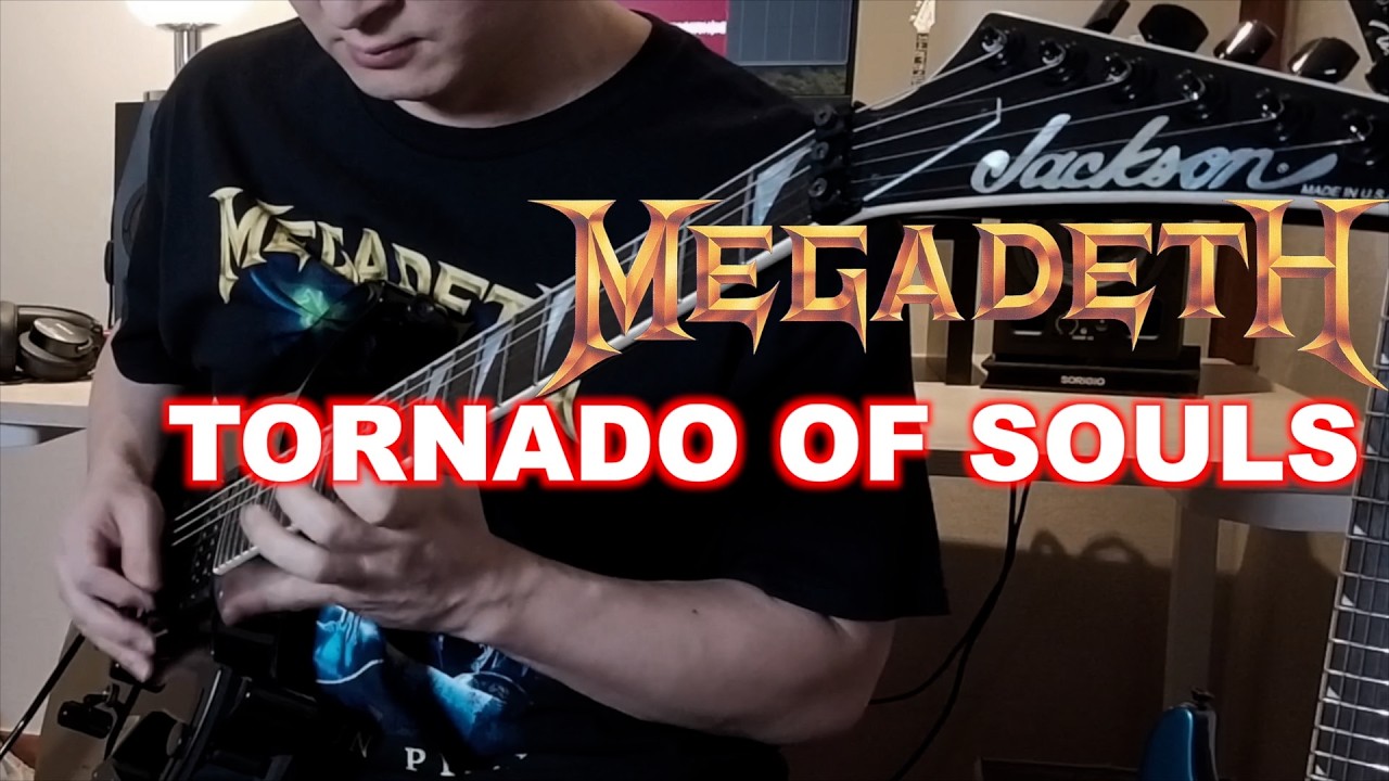 MEGADETH - Tornado of souls | Guitar cover