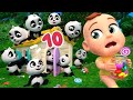 Learn 1 To 10 Counting ⭐ | Fun Preschool Numbers Song | Bebe Rhymes Rendra