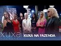 Xuxa invade A Fazenda e surpreende peões com festa