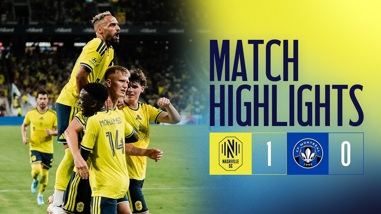 Nashville SC Sets Club Record 5 Wins In a Row With Win Over CF Montreal | Match Highlights