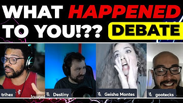 Destiny Gets HEATED Versus Former Friend, Moderator Steps In | DEBATE PANEL
