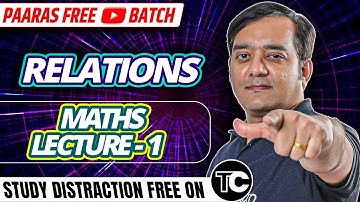 #1-Relations-Introduction And Related Terms-IIT JEE Mathematics-mains/advanced-class 11th/12th