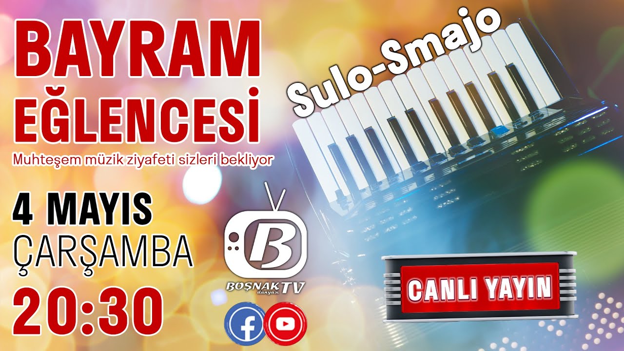 SULO SMAJO İLE MUHTEŞEM BAYRAM EĞLENCESİ | Boşnak Cumbusu | Canlı Yayın