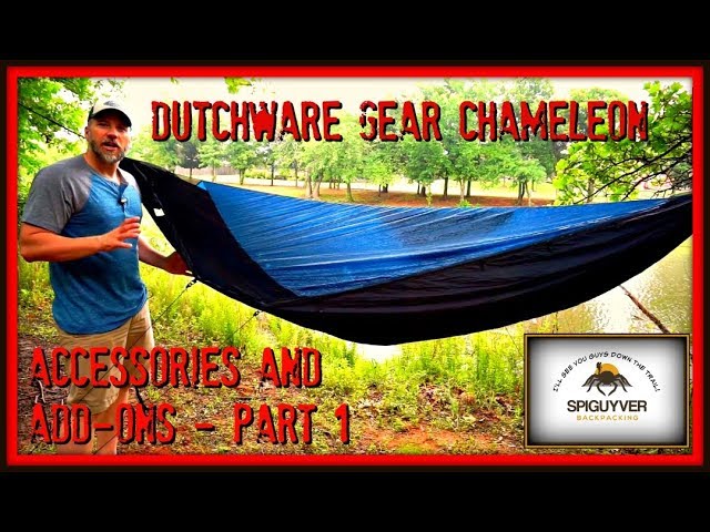 DutchWare Chameleon Hammock / もう一つの快適ハンモック - YouTube