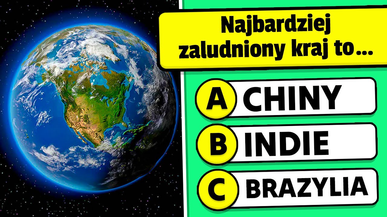 Quiz z Geografii Świata | 50 Pytań - Jak Dobra Jest Twoja Wiedza Geograficzna? 🌍🤔
