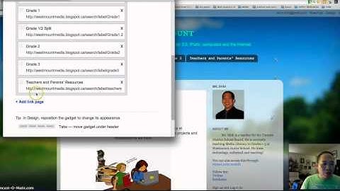 How to Put Tabs on a Blog (blogger)