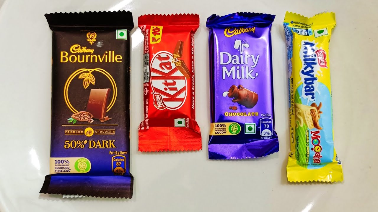 Bournville vs KitKat vs dairymilk vs milkybar