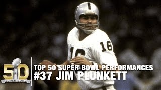 #37: Jim Plunkett Super Bowl XV Highlights | Top 50 Super Bowl Performances