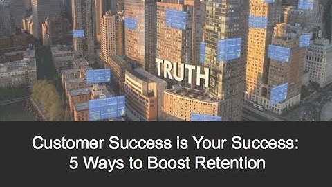 5 Ways to Boost Customer Retention - Totango