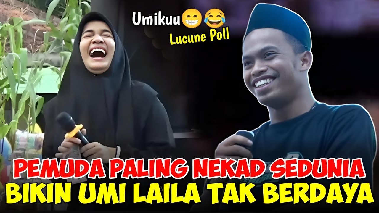 BUJANG PALING NEKAD BIKIN UMI LAILA TAK BERDAYA LUCUNE POLL JAMIN NGAKAK NING UMI LAILA TERBARU 2024