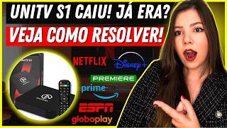 UNITV S1 PAROU DE FUNCIONAR? UNITV S1 ESTÁ FORA DO AR? - VEJA COMO SOLUCIONAR ESTE PROBLEMA!