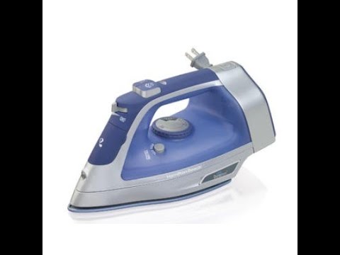 Hamilton Beach Durathon Steam Iron 1500 Watts (PRODUCT REVIEW & DEMO ...