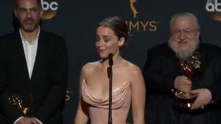Game of Thrones Emmys 2016 Full Backstage Interview
