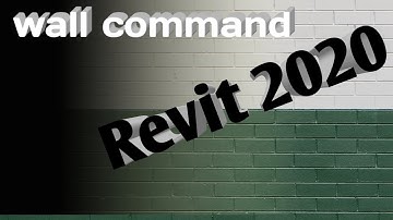 Wall command - Revit Architecture tutorial -class 1