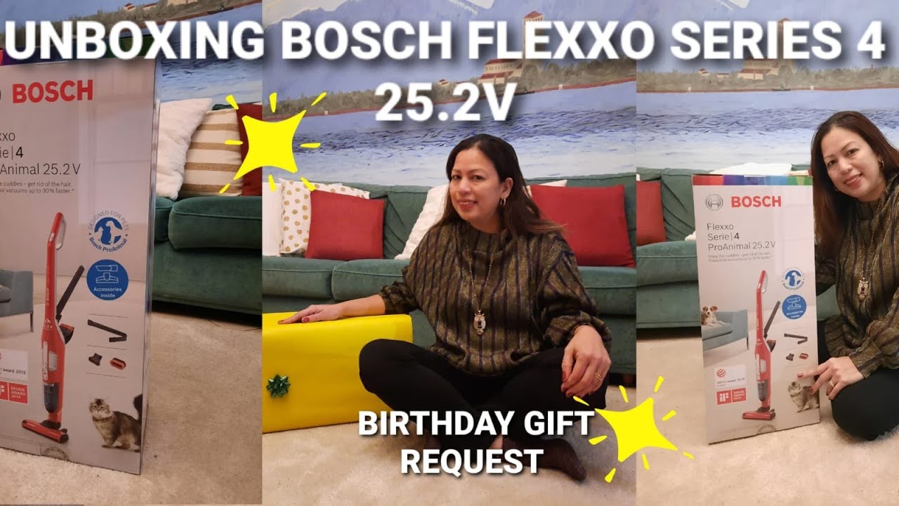 UNBOXING BOSCH FLEXXO SERIES 4 25.2V 