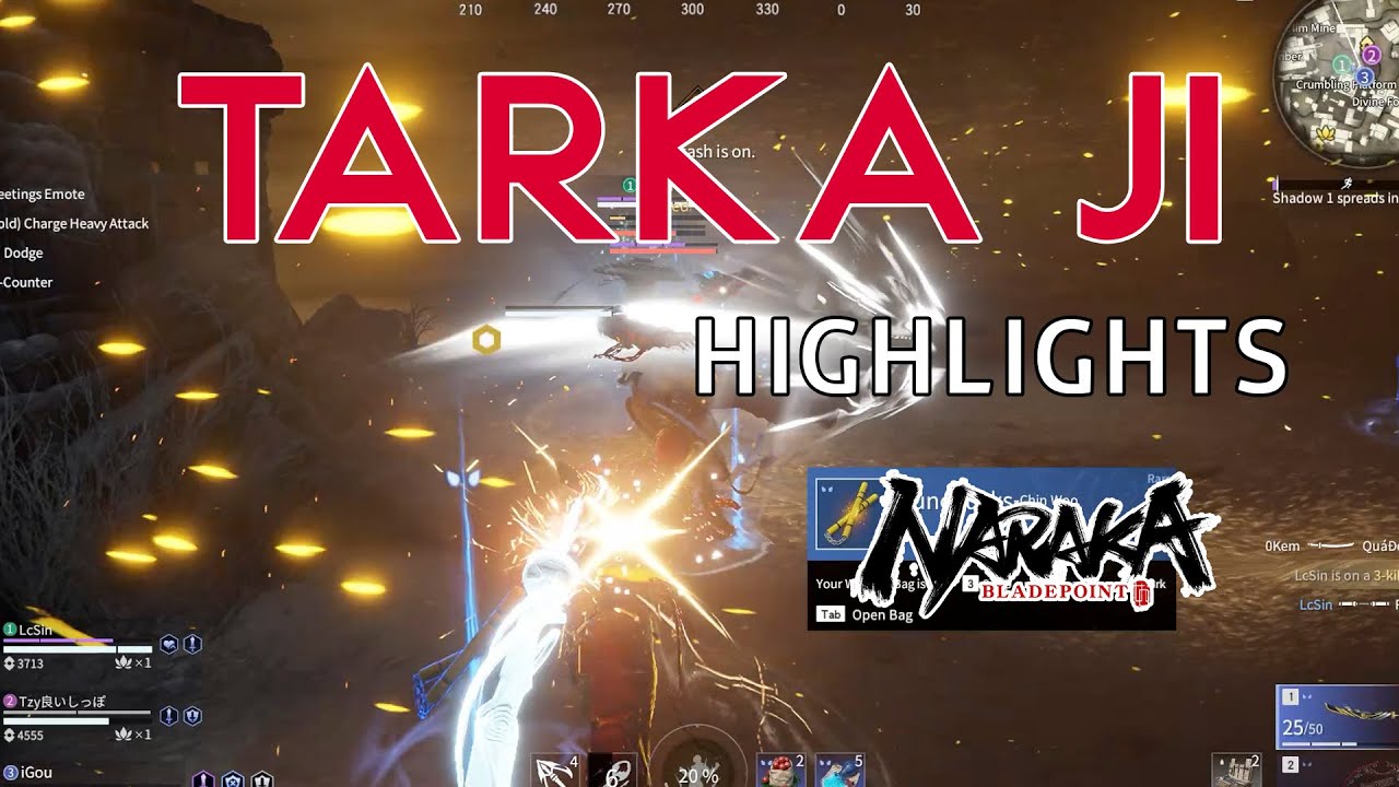 Naraka Bladepoint Highlights & Moments | Tarka Ji Gameplay Trios #5 ...
