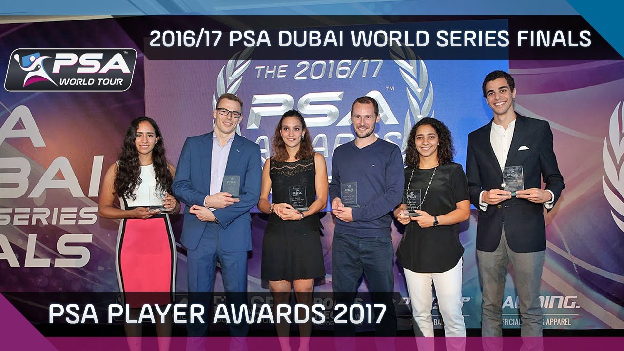 Squash: PSA Player Awards 2016/17