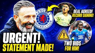 BREAKING!! OUR SECOND BIGGEST SIGNING EVER IS HERE AND A MAN COULD BE FINISHED AT IBROX! RANGERS FC