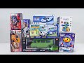Unboxing Vintage RC Van, Cartoon Racing Car, Police Transport Truck & Oleng Truck