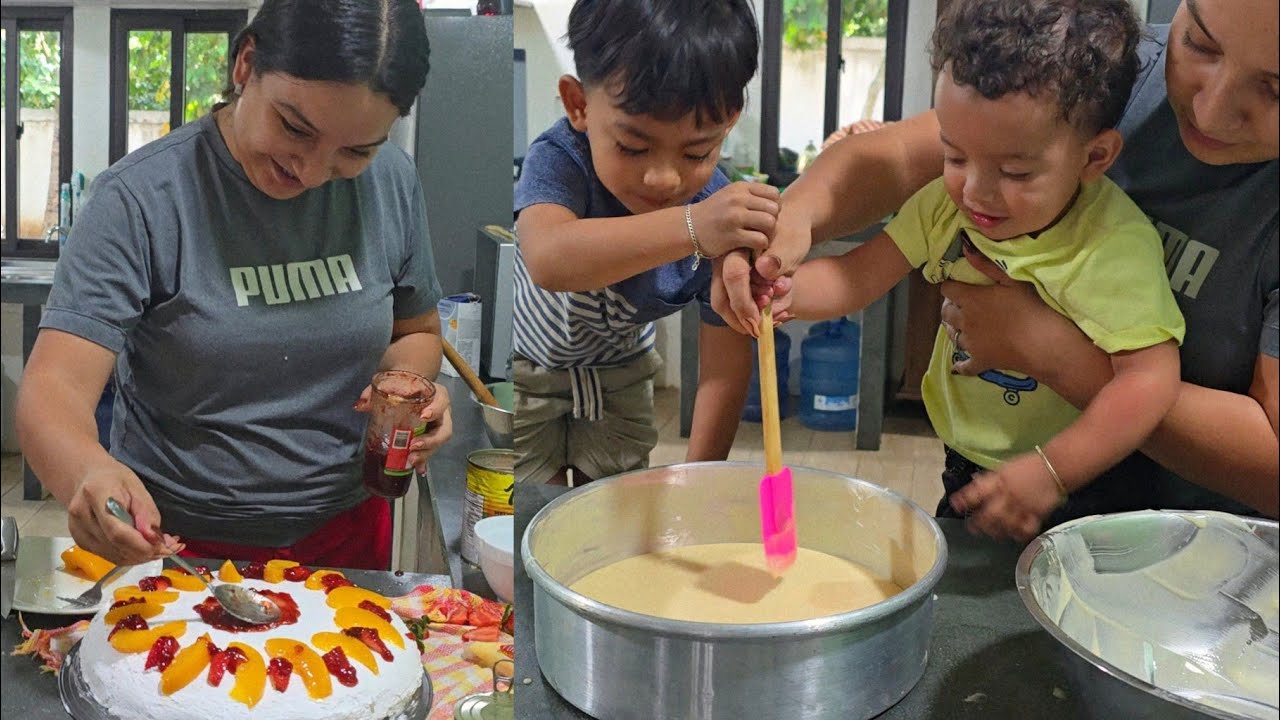 Me Toco Que Decorar El Pastel De Una Vez, Vea Como Quedo!🥳