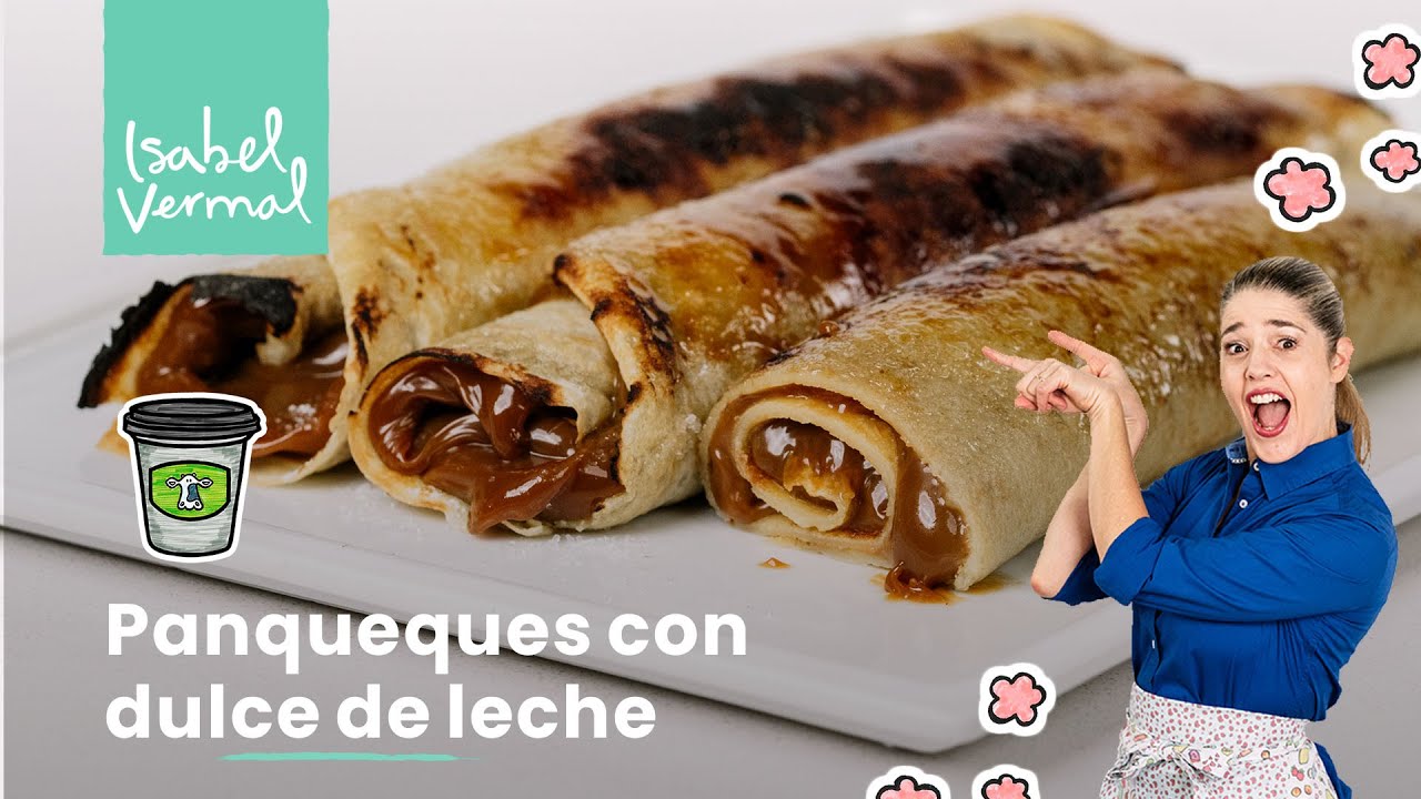 Panqueques con dulce de leche