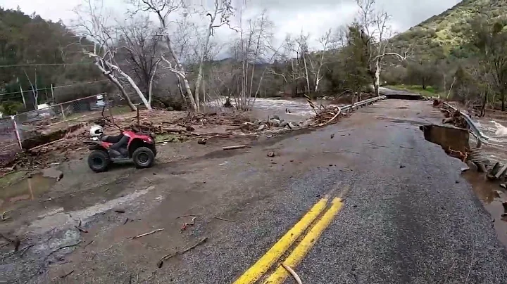 After the storm ride Sierra KTM 500