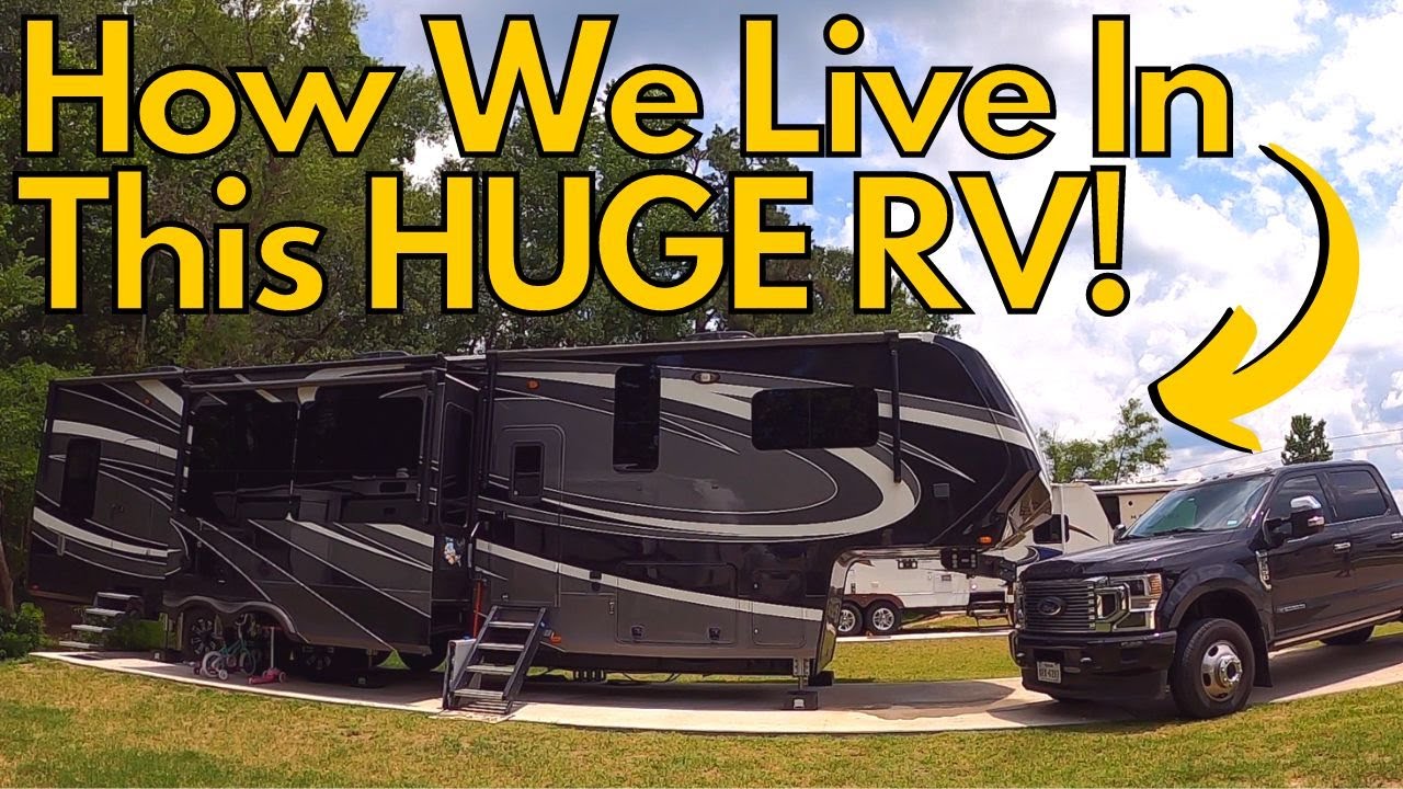 How We Live In This HUGE RV! | Grand Design Momentum 397TH! | Full Time ...