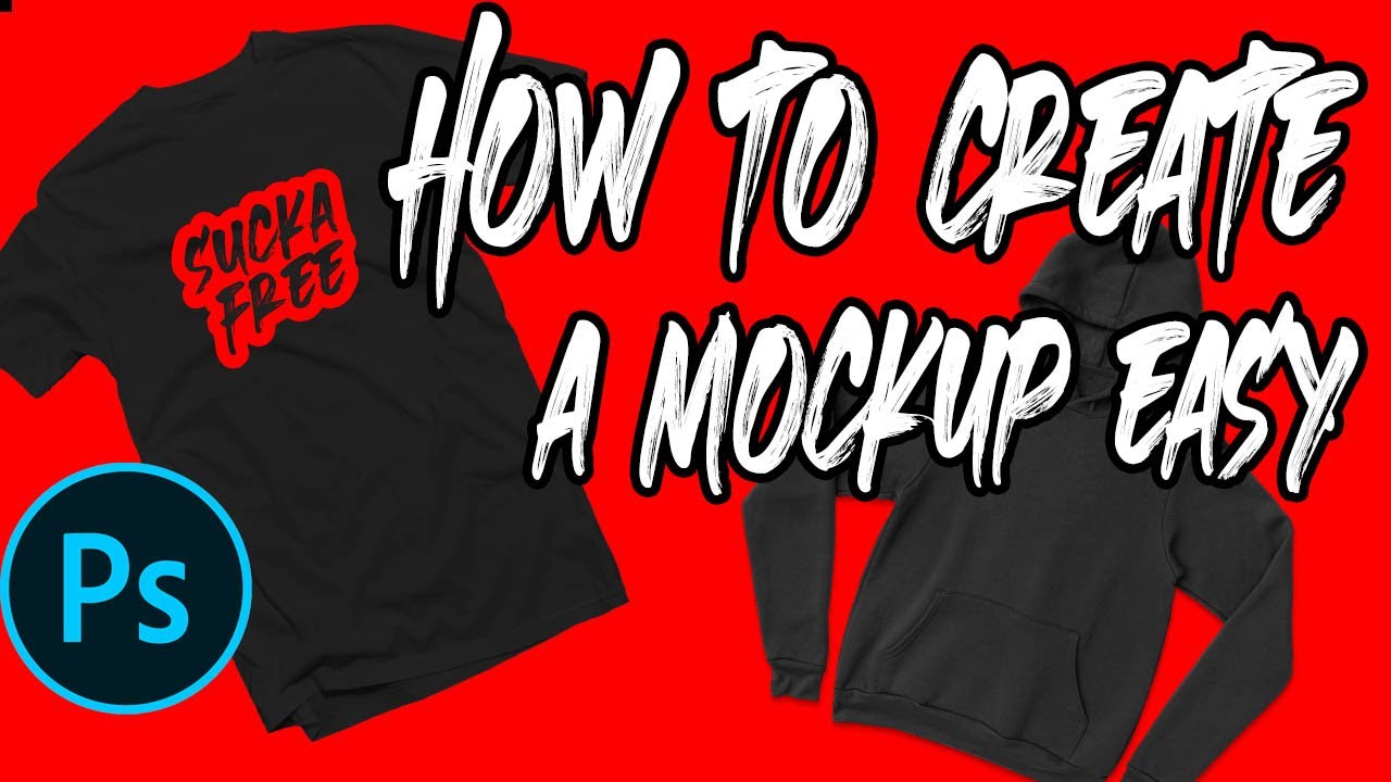 Download How To Create A T-Shirt / Hoodie Mockup (EASY) - YouTube