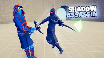 SHADOW ASSASSIN 1 vs 1 UNITS | TABS Totally Accurate Battle Simulator Gameplay