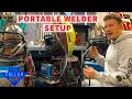 Welding On The Go - Portable TIG Welding Setup For Pipe and Tubing Jobs