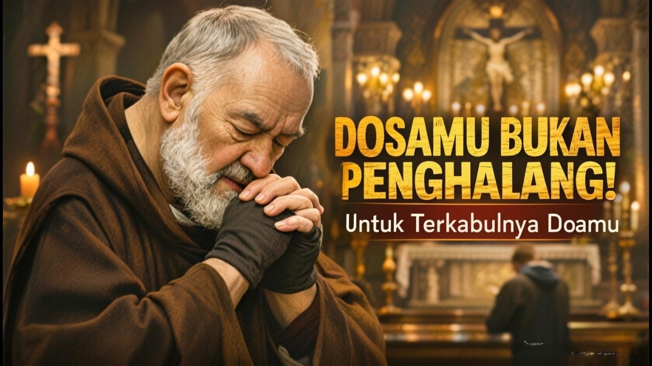 3 Rahasia Padre Pio: Mengapa Doa Orang Berdosa Justru Lebih Cepat Menembus Surga?