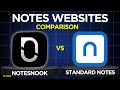 Notesnook Vs Standard Notes Comparison: Which App Is More Secure?
