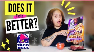 Unboxing And Taste Testing A DIY Taco Bell Crunch wrap Supreme Kit!