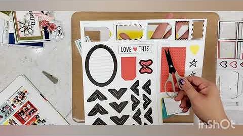 Scrapbook Process | 8.5x11 layout into 12x12 layout