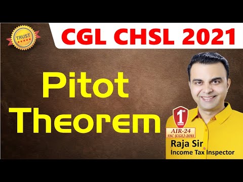 Pitot Theorem : Geometry : Best Concept, Approach to Solve Geometry by RAJA SIR CGL, CHSL, Group D