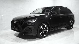 AUDI Q7 3.0 TDI QUATTRO S LINE BLACK EDITION MHEV 5d AUTO 282 BHP